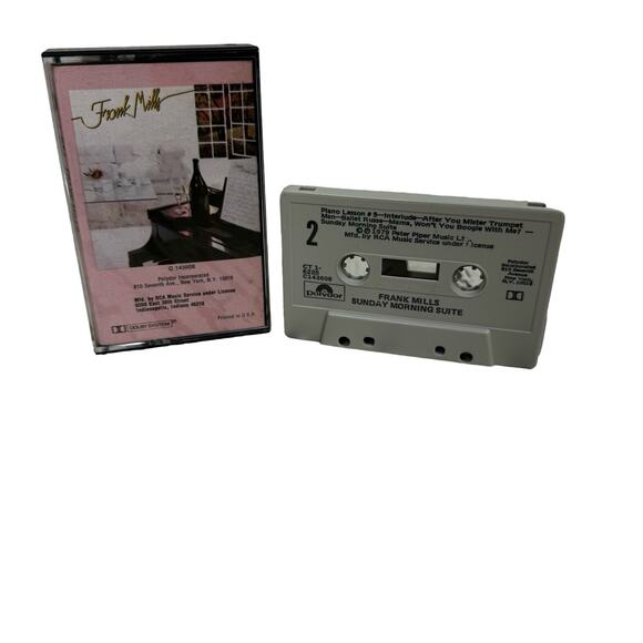 Frank Mills Sunday Morning Suite RCA 1979 C143608 Cassette Tape Vintage Pianist - Picture 1 of 6